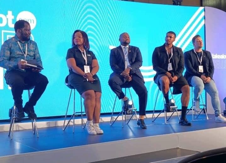 Benson Mukandiwa participating in a professional conference panel