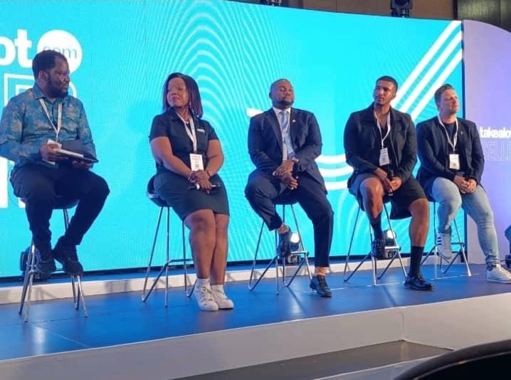 Benson Mukandiwa participating in a professional conference panel